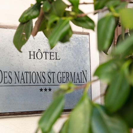 Hotel Des Nations Saint Germain Párizs Kültér fotó